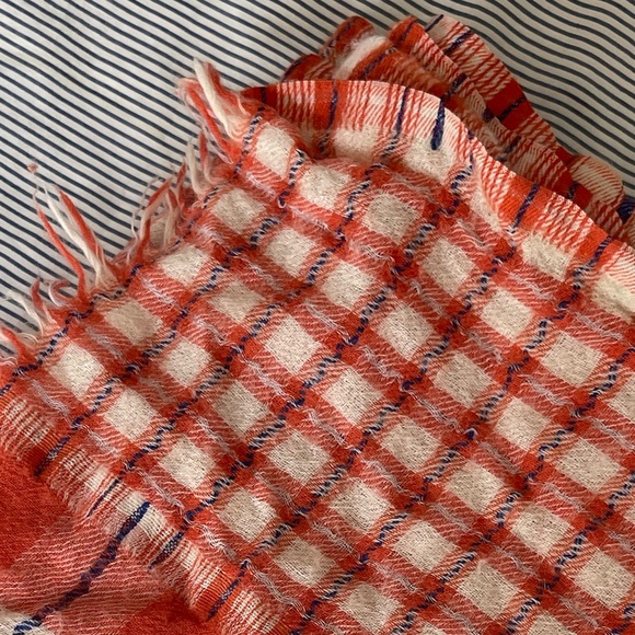 J. Crew Plaid Blanket Scarf - Picture 6 of 9